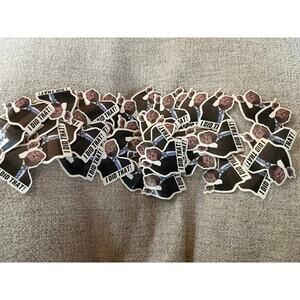 45 Orange Monster “I did that…” Stickers